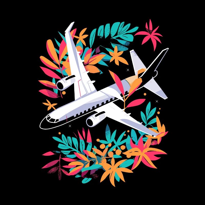 Flugzeug Cartoon