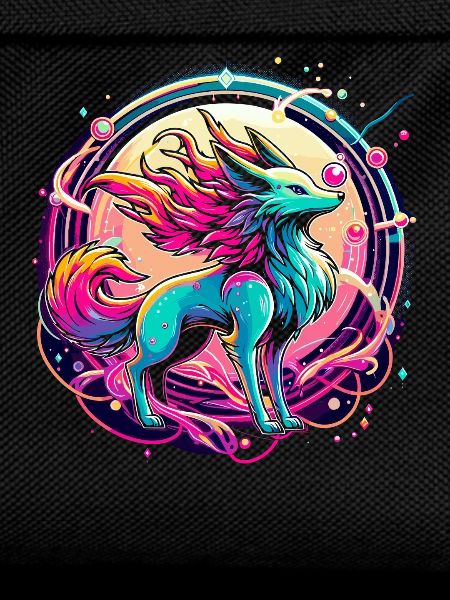 Psychedelic Fox Art