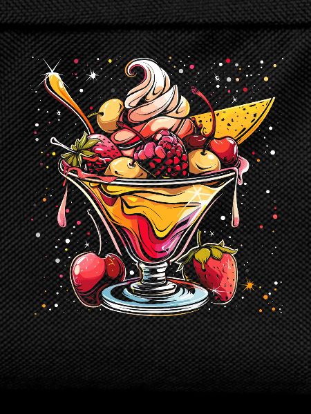 Eisbecher Grafik