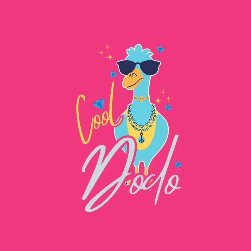 cool Dodo witziger Comicstil