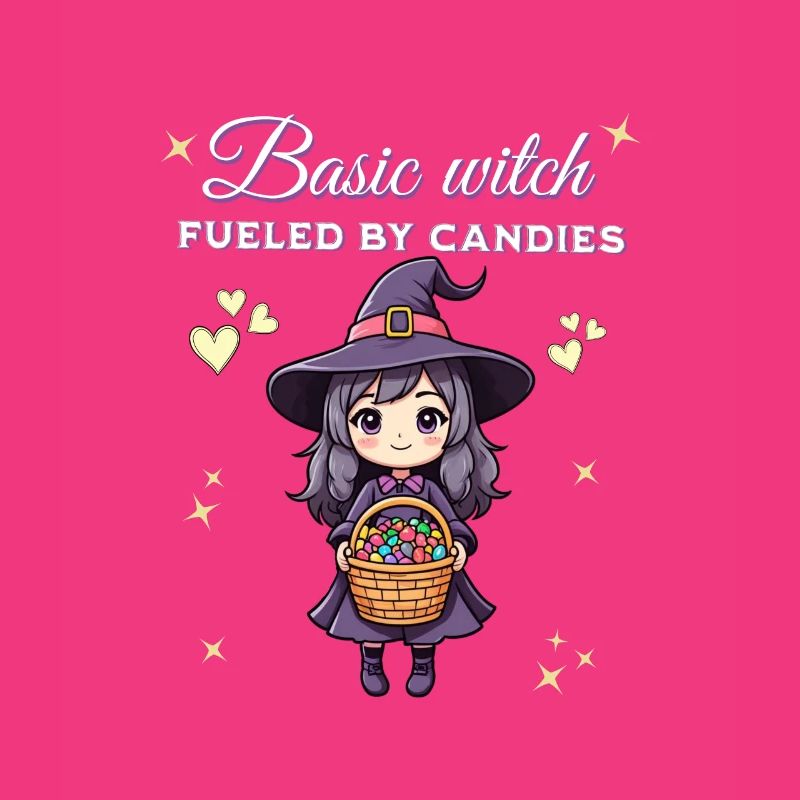 Basic witch fueled by candies