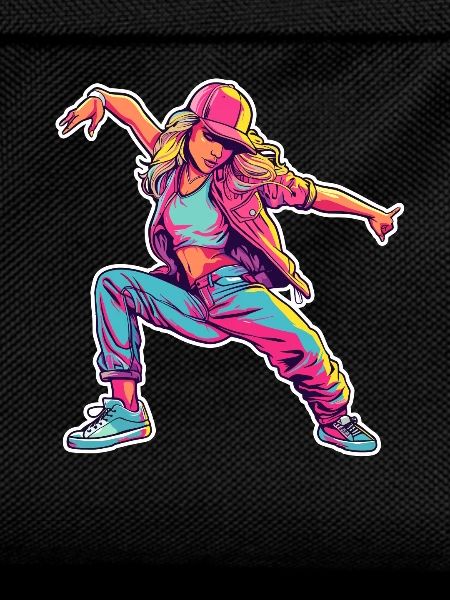 Retro Comic B-Girl