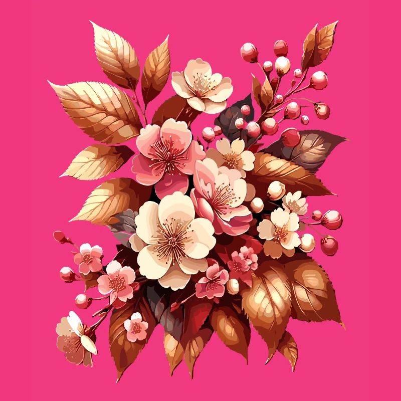 Boho Blumenstrauß Herbstblütenzauber
