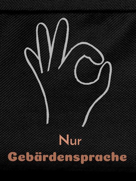Sign language only