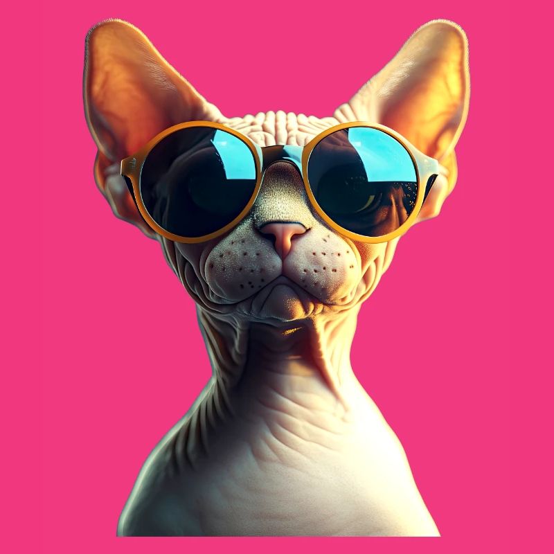 Chat Sphynx Chat Sphynx Chat Canadien Mignon Sphinx