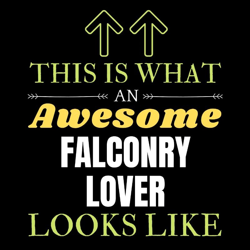 This is what an awesome Falconry lover looks like