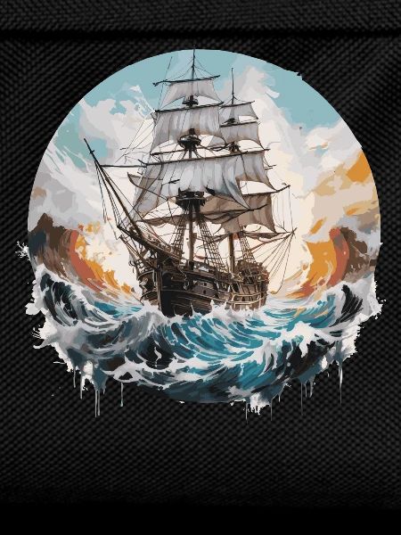 Sailing Ship, Frigate, Boat