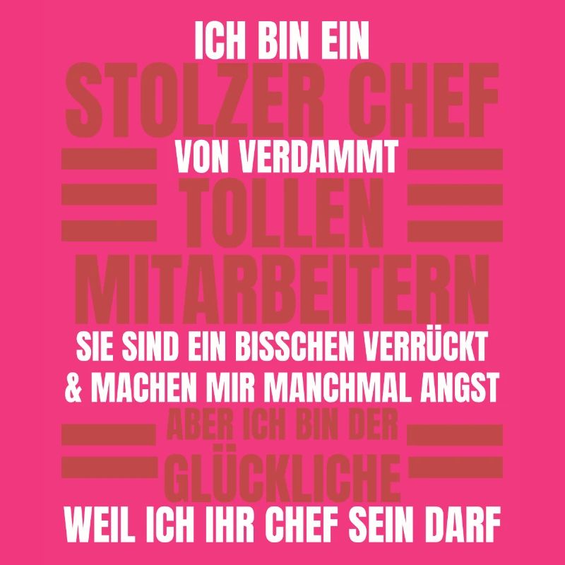 Ich Bin Ein Stolzer Chef Geburtstag Geschenk