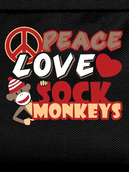 Peace Love Sock Monkeys