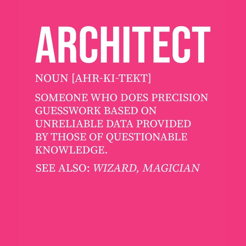 Architect: Precise guesses, unreliable