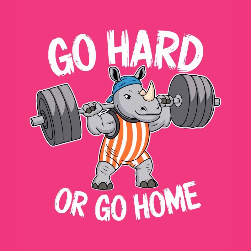 FITNESSSTUDIO, HART ARBEITEN ODER NACH HAUSE GEHEN