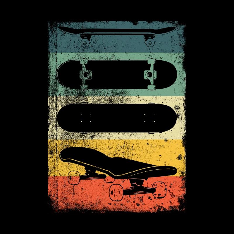 Skateboard Retro