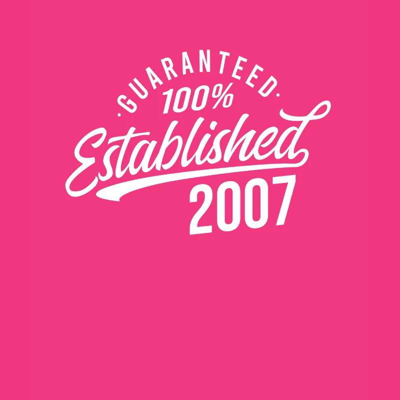 geburtstag Established 2007