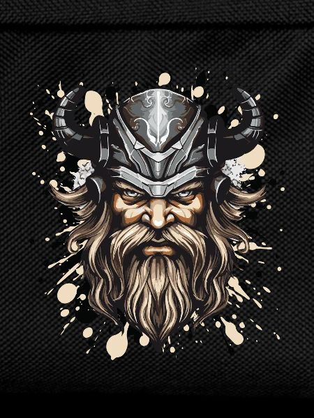 Viking Head Helmet Odin