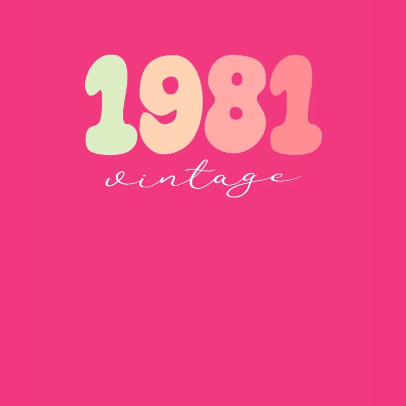 Birthday Year of birth 1981