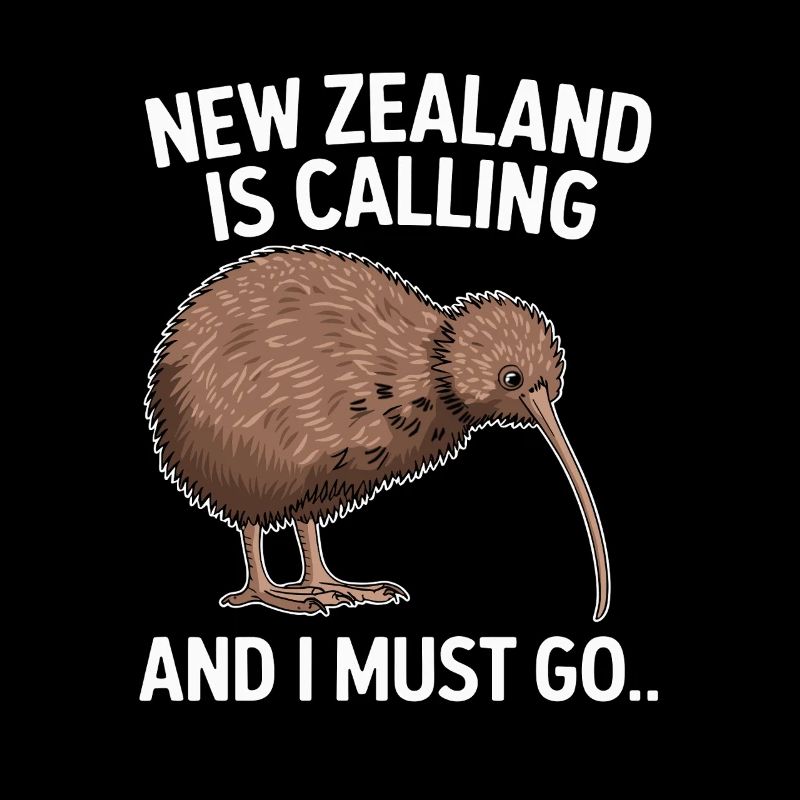 Kiwi-Vogel Neuseelands Nationale Wildtier