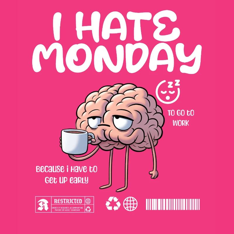 I hate monday - I hate Monday morning grouch fun