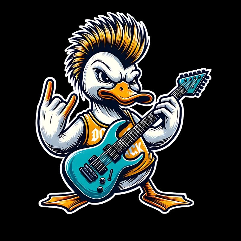 Duck Rock and Roll Guitariste