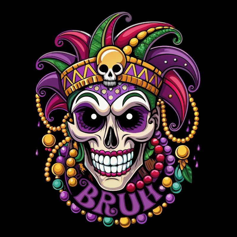 Mardi Gras Bruh - Karneval - Kostüm - Geschenk