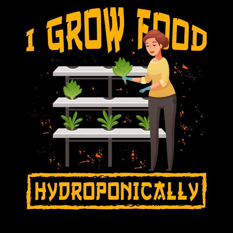 Ich baue Lebensmittel-Hydrokulturen an