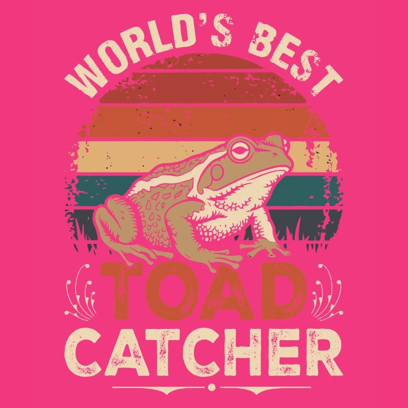 World's Best Toad Catcher Retro