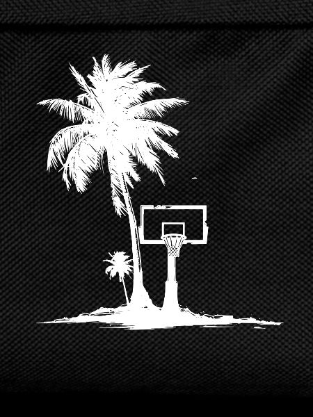 Basketball hoop graphic