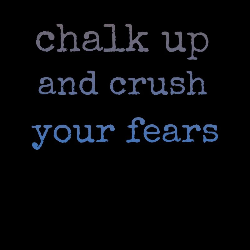 Bouldering Chalk Up Boulderer