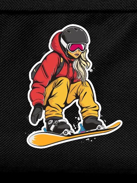 Snowboarder Graphic