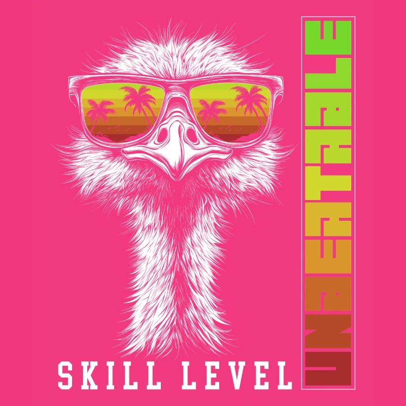 Strauß Sonnenbrille Vogel Unbeatable Geschenk