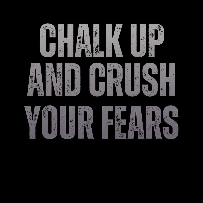 Bouldering Chalk Up Boulderer