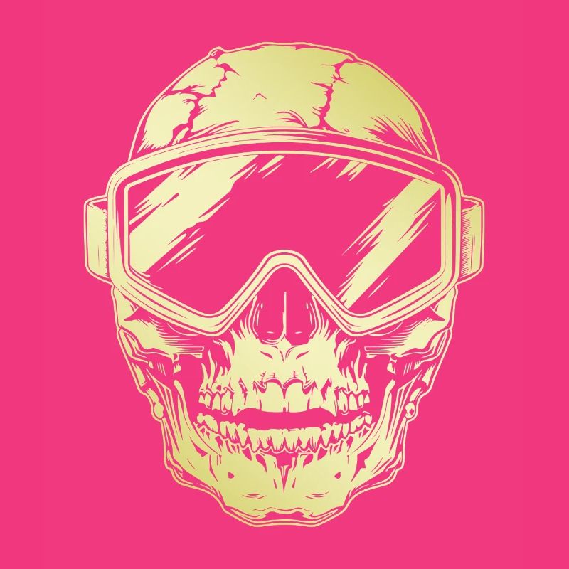 Ski Ski Goggles Skull