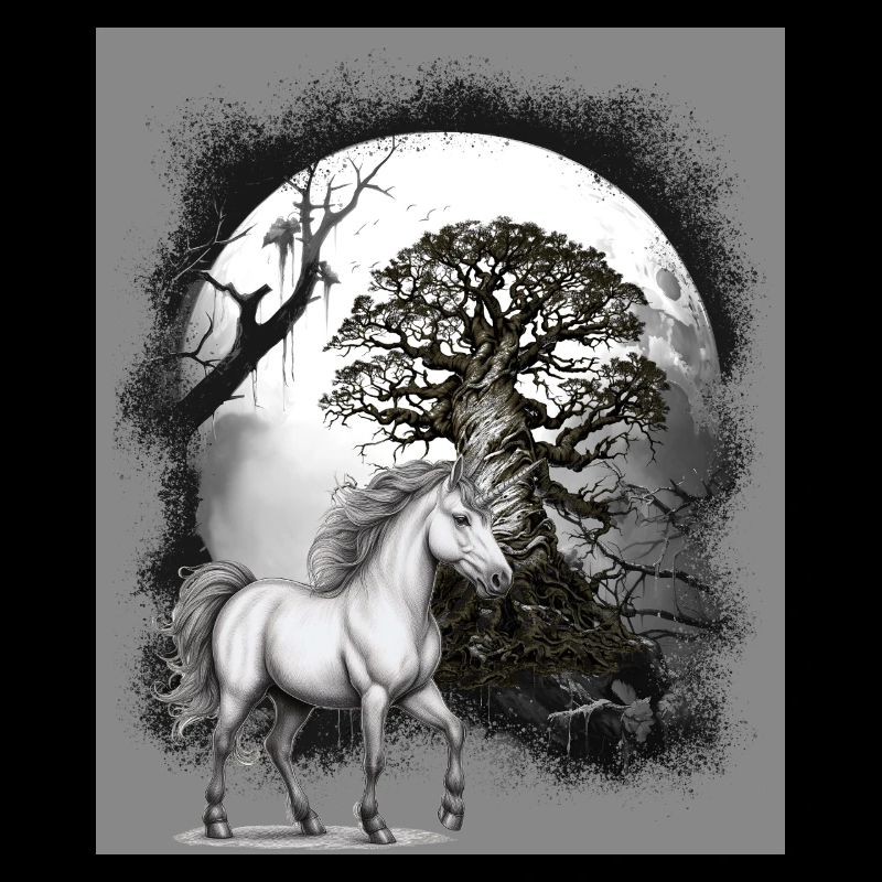 Einhorn Einhörner Pferd