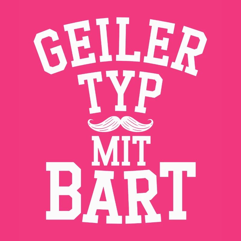 Geiler Typ Mit Bart Bartträger Barbier Vollbart