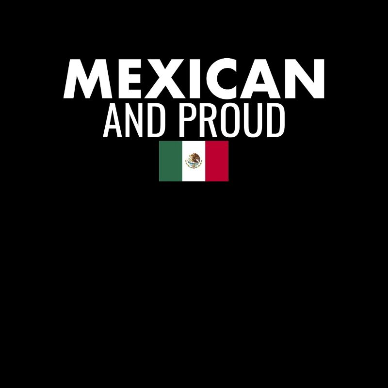 Mexicain et fier drapeau mexicain mexicain