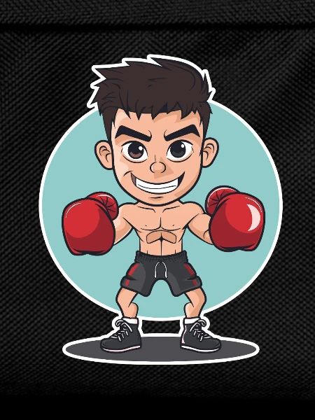 Boxer Comic Look