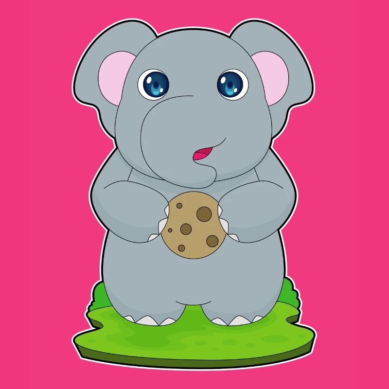 Elephant Cookie