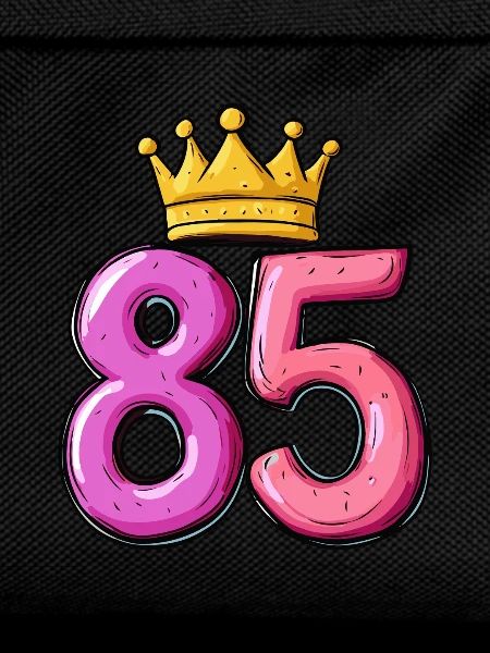 85 Number Jersey Crown