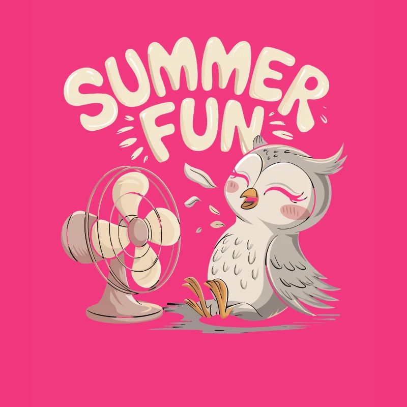 Summer Fun Eule mit Ventilator