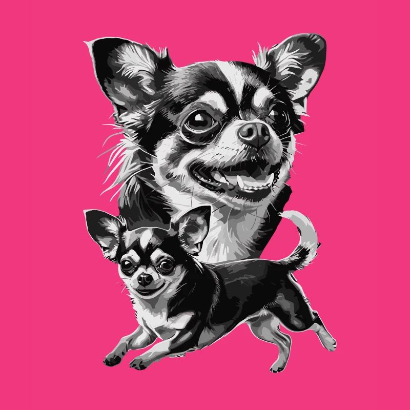 Chihuahua Charm : Compagnons affectueux dans le