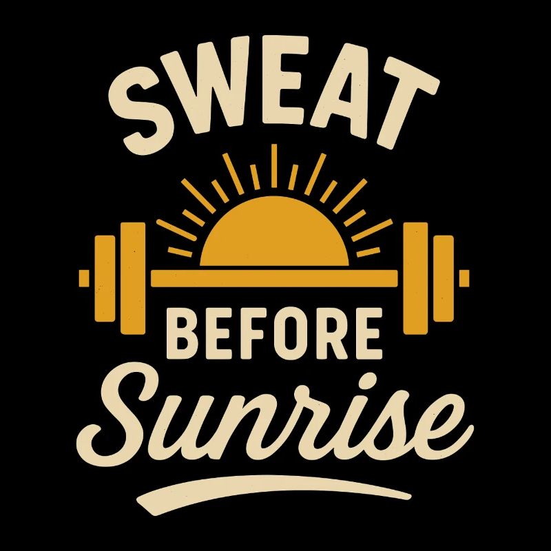 Morning Gym Regular Early Training Discipline
