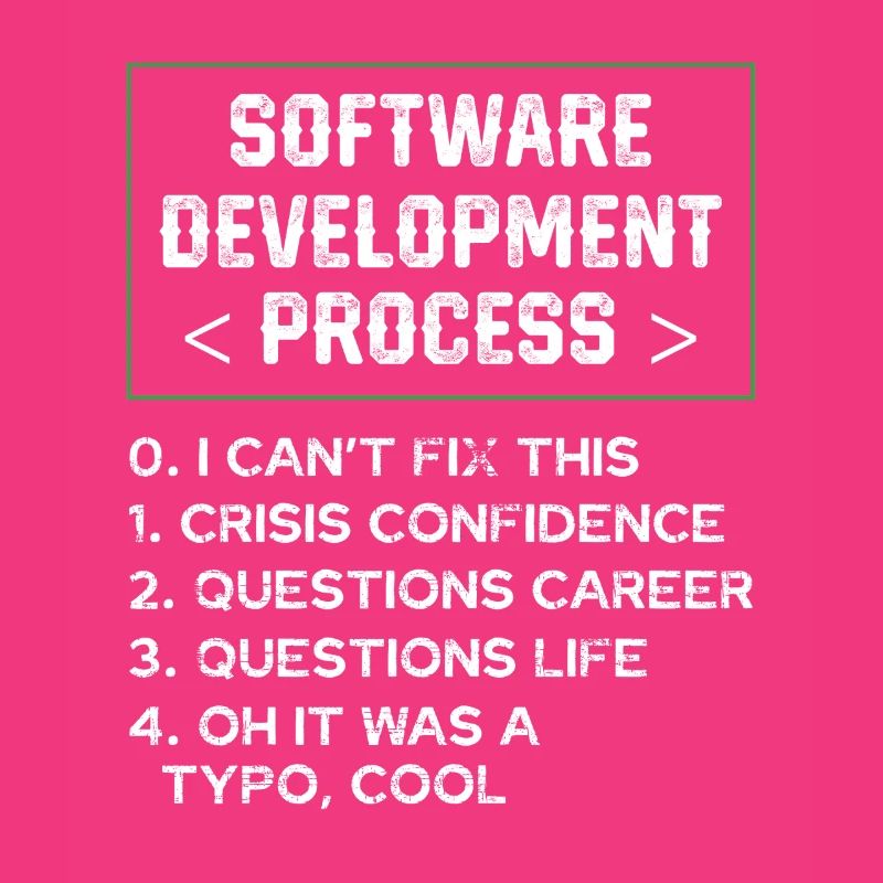 Software Development Process Humor Programmer
