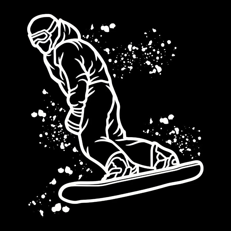 Snowboarder Snowboarding Snowboard