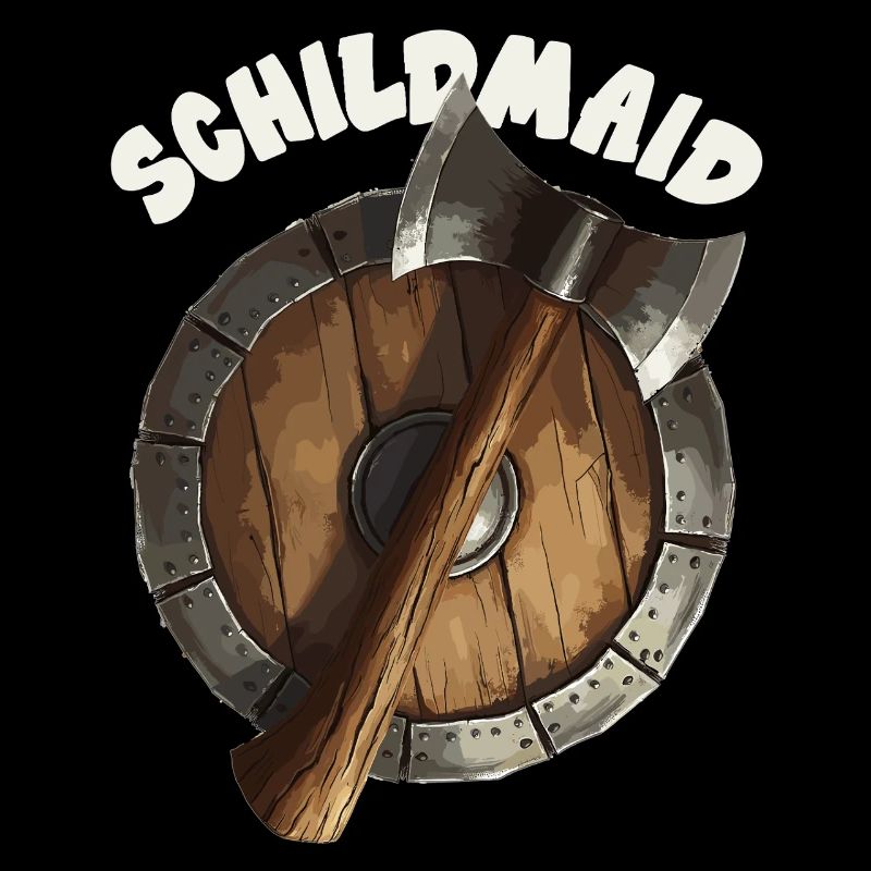 Schildmaid Wikinger Odin, Thor Asgard Schild