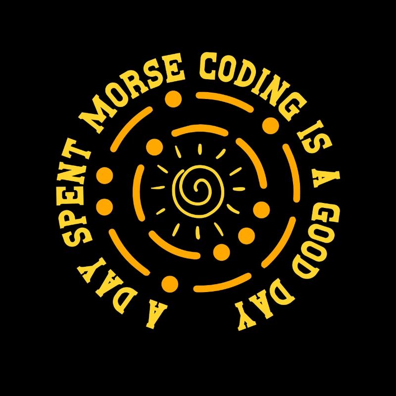 Morsecode Code Morse Une journée passée à coder Morse