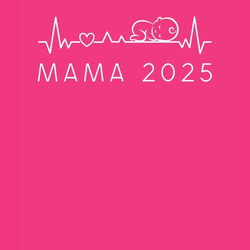 Mama 2025 Baby Herzschlag Frequenz Schwangerschaft