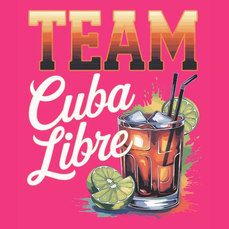 Cocktail Bartender Team Cuba Libre