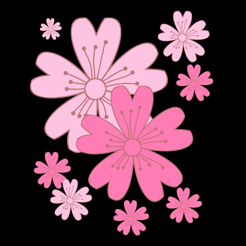 Falling Sakura Cherry Blossoms