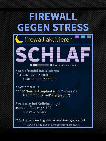 Firewall against stress: Sleep