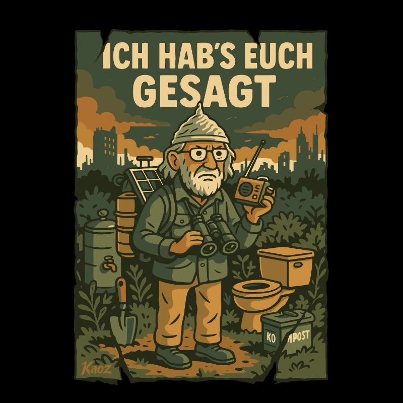 ICH HAB’S EUCH GESAGT – Öko-Prepper Peter