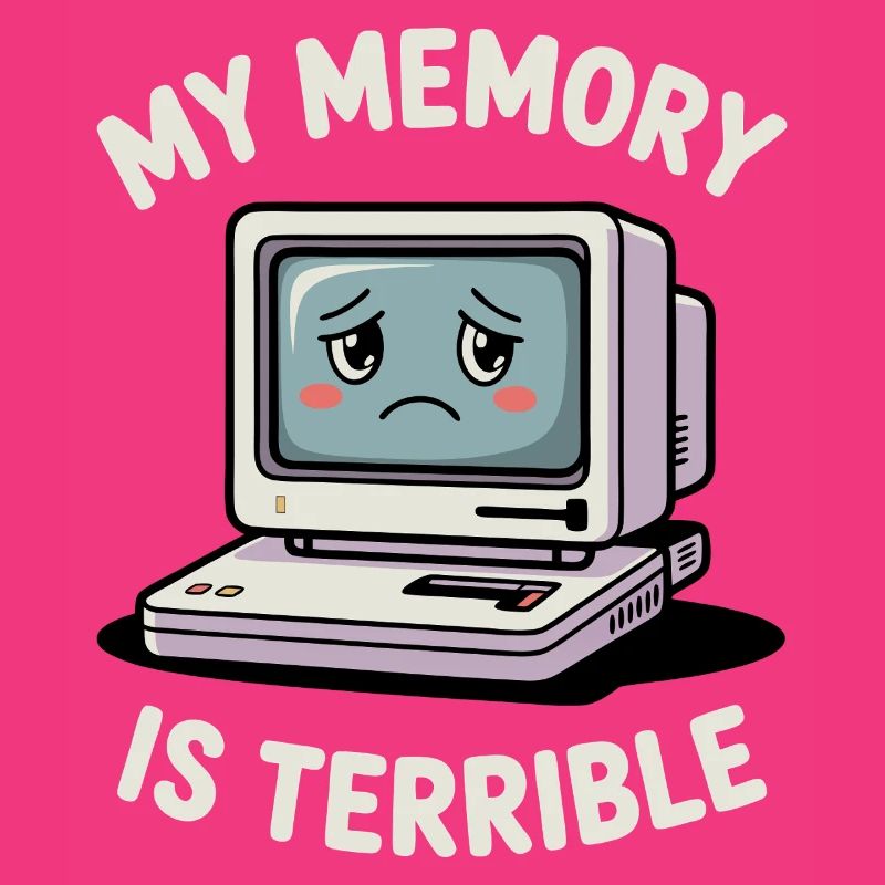 My Memory Is Terrible Funny Computer Funny Coding